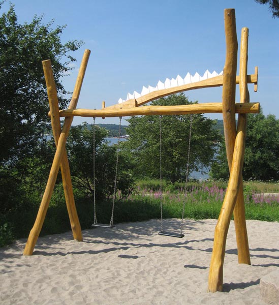 BALANÇOIRE DOUBLE SCIE SPIELART