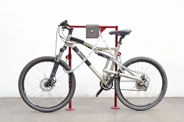 SUPPORT VÉLO HORIZONTAL POL - fermeture par carte programmable SEMAB PROJECTS