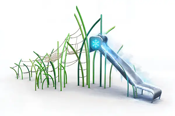 TOBOGGAN THERMORÉGULÉ AVEC SYSTÈME DE REFROIDISSEMENT PAR EAU SPIEL-BAU GmbH