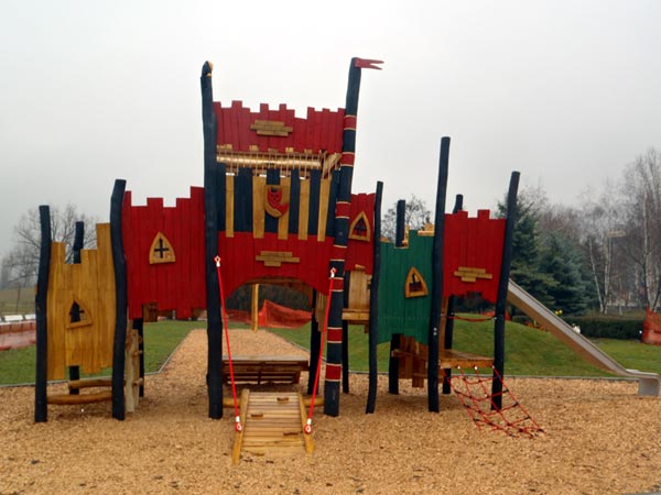 STRUCTURE DE JEUX CHÂTEAU DU ROI ARTHUR SPIELART