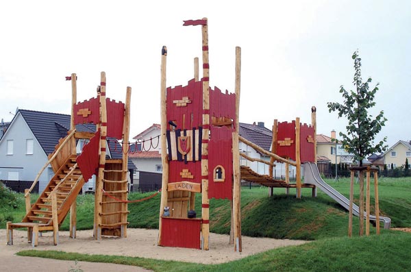 STRUCTURE DE JEUX CHÂTEAU DU CHEVALIER SPIELART