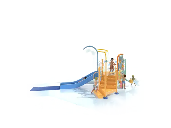 PLAYNUK - STRUCTURE n°2A - Splashpad VORTEX