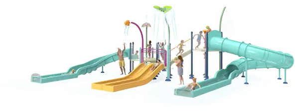 STRUCTURE ELEVATION - jeux aquatiques VORTEX