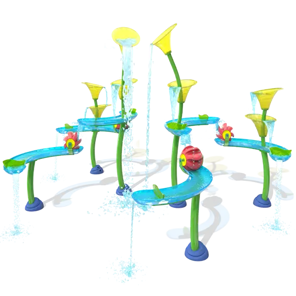 SPLASHPAD – POOLPLAY – Tropischer Wasserfall VORTEX