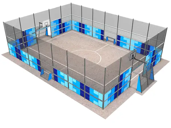 CITY STADE / TERRAIN MULTISPORTS - 2076x1420cm BUGLO PLAY