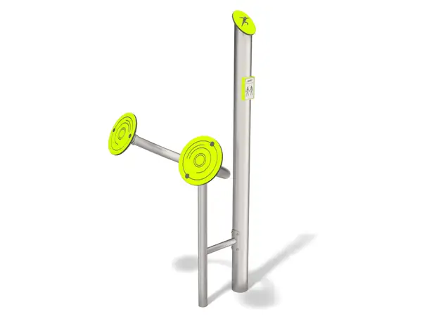 AGRÈS FITNESS DOUBLE DISQUE BUGLO PLAY