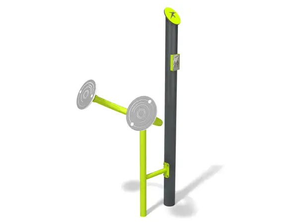 AGRÈS FITNESS DOUBLE DISQUE BUGLO PLAY