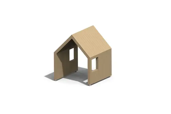 Cabane de jeux OLIVIA 4 Dimensions 1,50x1,49x1,77m ELVERDAL