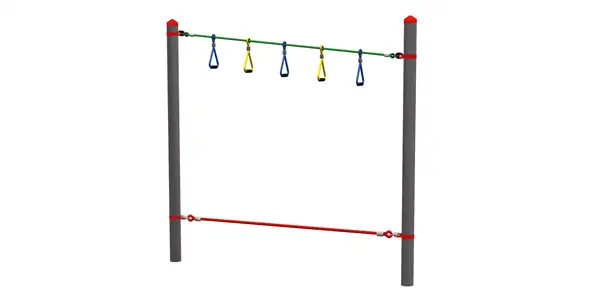 BOUCLES DE SUSPENSION pour poteaux acier - PARCOURS VARIO HUCK OCCITANIA