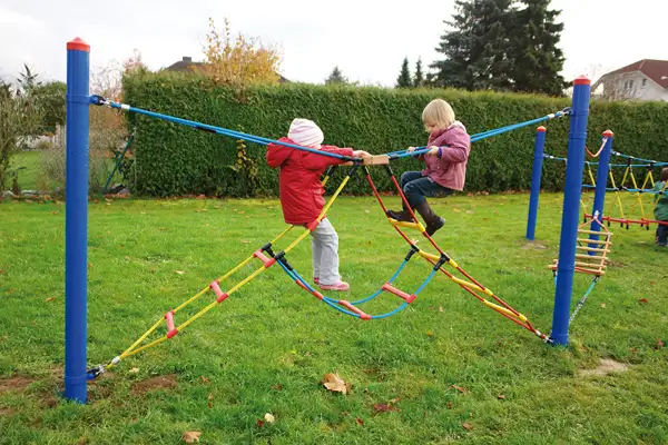 LES 3 ECHELLES pour poteaux acier - FUN PARCOURS HUCK OCCITANIA