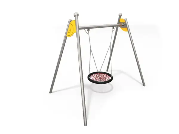 BALANÇOIRE NID NESTO - acier inoxydable INTER-PLAY