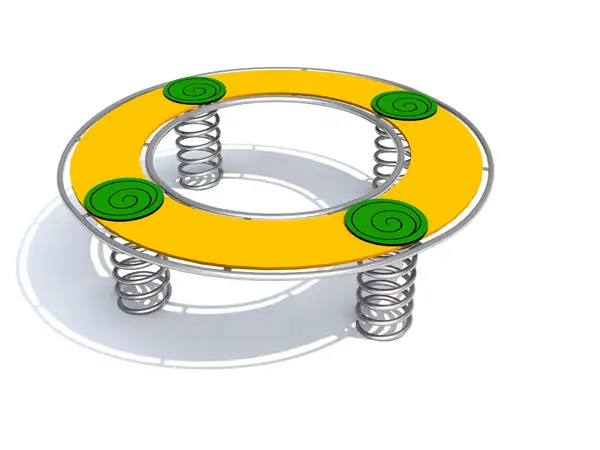 ANNEAU SUR RESSORT RINGO - acier inoxydable INTER-PLAY