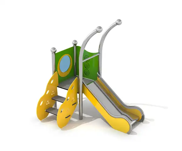 STRUCTURE DE JEUX INFANO 2 - acier inoxydable INTER-PLAY