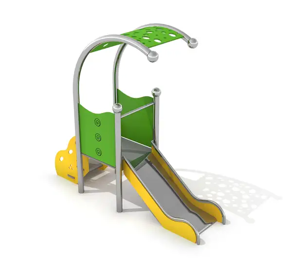 STRUCTURE DE JEUX INFANO 3 - acier inoxydable INTER-PLAY
