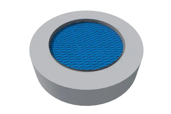 TRAMPOLINE ROND RADO 150 - installation sol souple coulé INTER-PLAY