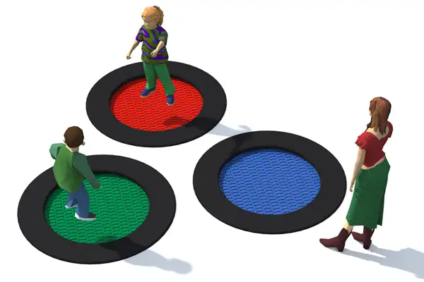 ENSEMBLE DE TRAMPOLINES TUTO 3 INTER-PLAY