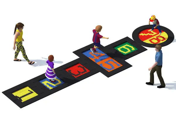 ENSEMBLE DE TRAMPOLINES TUTO 10 INTER-PLAY