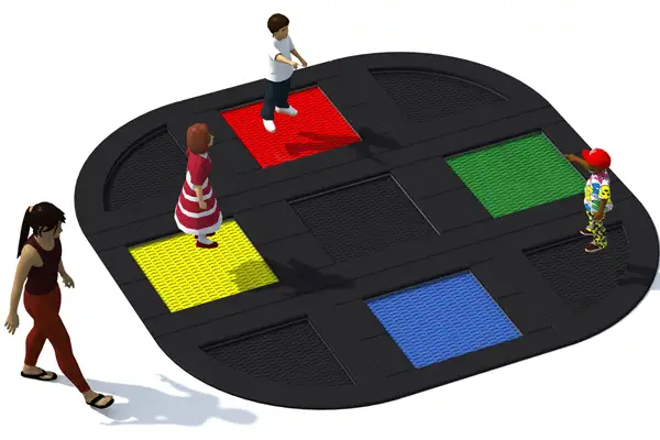 ENSEMBLE DE TRAMPOLINES TUTO 12 INTER-PLAY