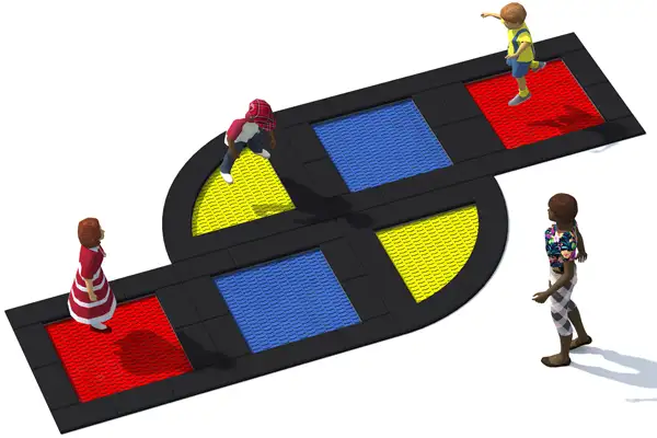 ENSEMBLE DE TRAMPOLINES TUTO 18 INTER-PLAY