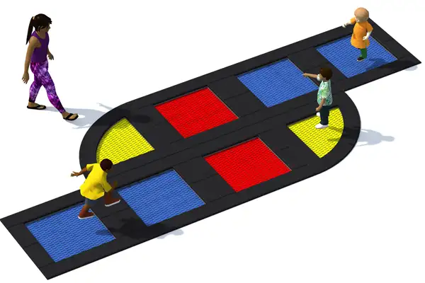 ENSEMBLE DE TRAMPOLINES TUTO 19 INTER-PLAY
