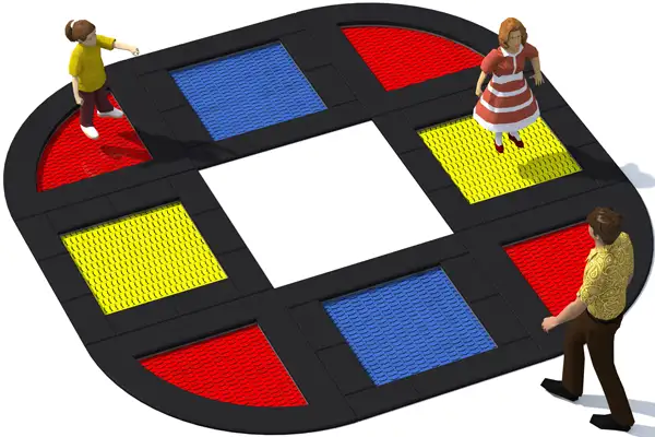 ENSEMBLE DE TRAMPOLINES TUTO 22 INTER-PLAY