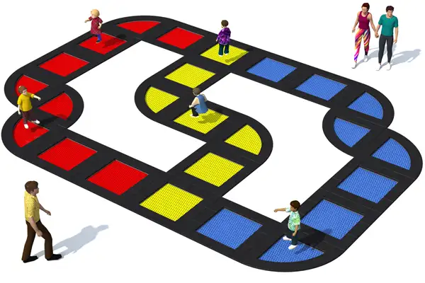 ENSEMBLE DE TRAMPOLINES TUTO 26 INTER-PLAY