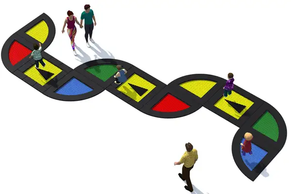 ENSEMBLE DE TRAMPOLINES TUTO 29 INTER-PLAY