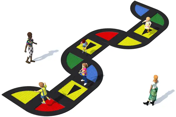 ENSEMBLE DE TRAMPOLINES TUTO 30 INTER-PLAY