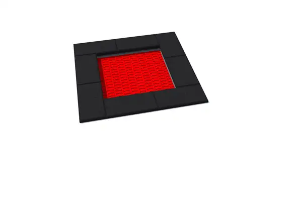 TRAMPOLINE CARRÉ PAKO - 125x125cm INTER-PLAY