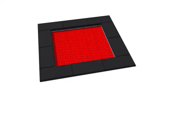TRAMPOLINE CARRÉ PAKO - 150x150cm INTER-PLAY