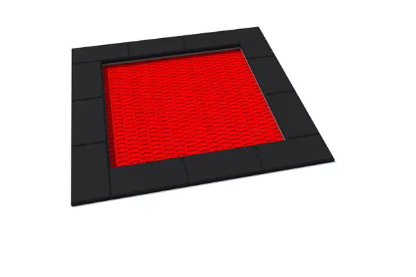 TRAMPOLINE CARRÉ PAKO - 175x175cm INTER-PLAY