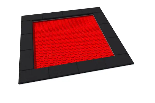 TRAMPOLINE CARRÉ PAKO - 200x200cm INTER-PLAY