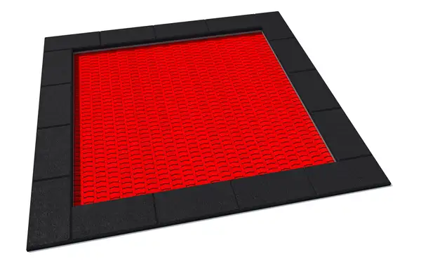 TRAMPOLINE CARRÉ PAKO - 225x225cm INTER-PLAY