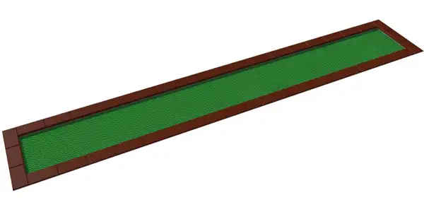 TRAMPOLINE RECTANGULAIRE ORTA - 150x900cm INTER-PLAY