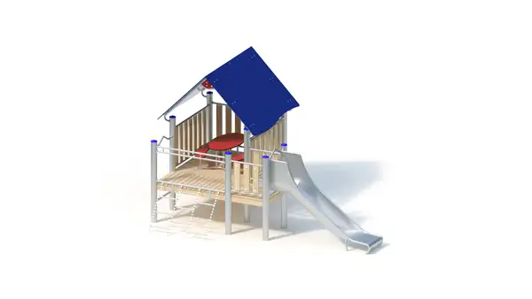 STRUCTURE DE JEUX - montants acier inoxydable KAISER & KÜHNE