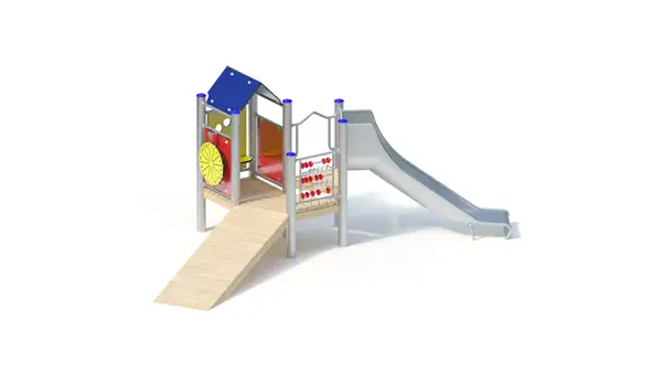 STRUCTURE DE JEUX - montants acier inoxydable KAISER & KÜHNE