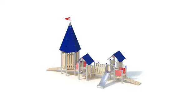 STRUCTURE DE JEUX - montants acier inoxydable KAISER & KÜHNE
