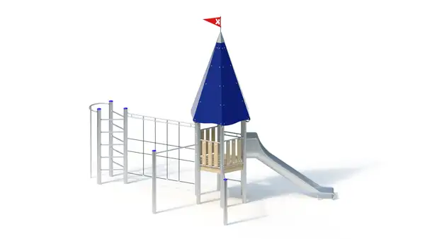 STRUCTURE DE JEUX - montants acier inoxydable KAISER & KÜHNE