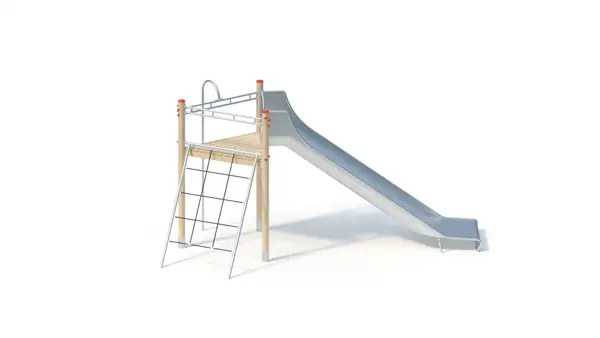 STRUCTURE DE JEUX - montants robinier lamellé-collé KAISER & KÜHNE