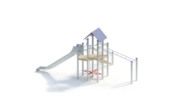 STRUCTURE DE JEUX - montants acier inoxydable KAISER & KÜHNE