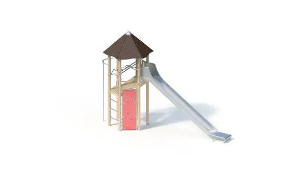 STRUCTURE DE JEUX - montants robinier lamellé-collé KAISER & KÜHNE