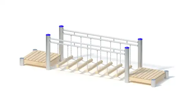 PONT MOBILE – montants acier inoxydable KAISER & KÜHNE