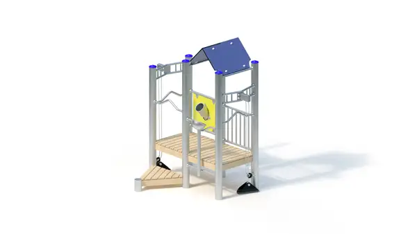 SABLIÈRE AVEC TOIT – montants acier inoxydable KAISER & KÜHNE