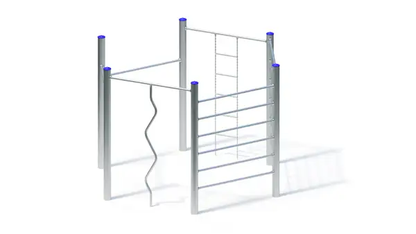 HEXAGONE A GRIMPER – montants acier inoxydable KAISER & KÜHNE