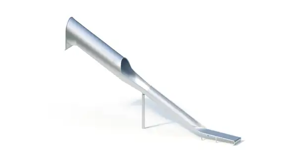 TOBOGGAN SEMI-TUBULAIRE - hauteur d