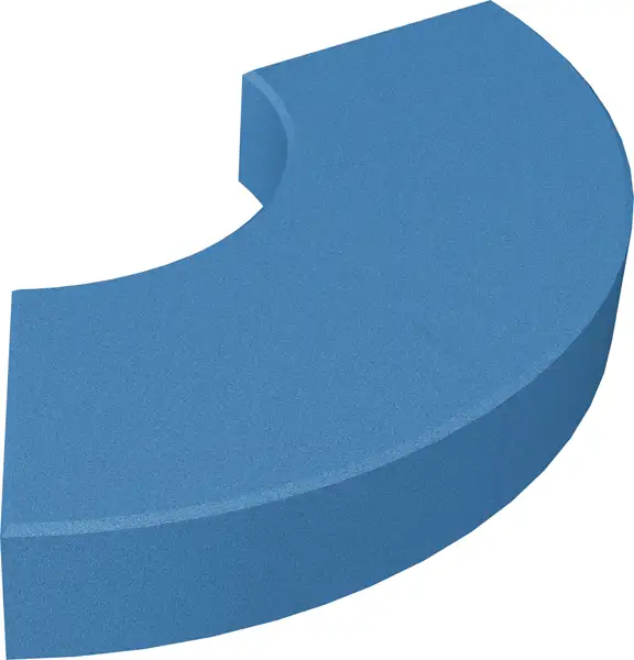 BLOC C - EPDM coloris spécial KRAIBURG RELASTEC