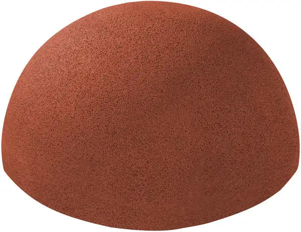 DEMI-BOULE ø345mm - coloris rouge KRAIBURG RELASTEC