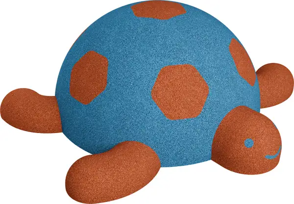 TORTUE - coloris bleu/rouge KRAIBURG RELASTEC
