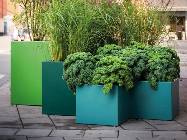 JARDINIÈRE ANGLE - grand modèle NOLA