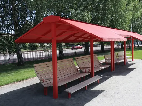 ABRI DOUBLE MARKNADSSTAND NOLA